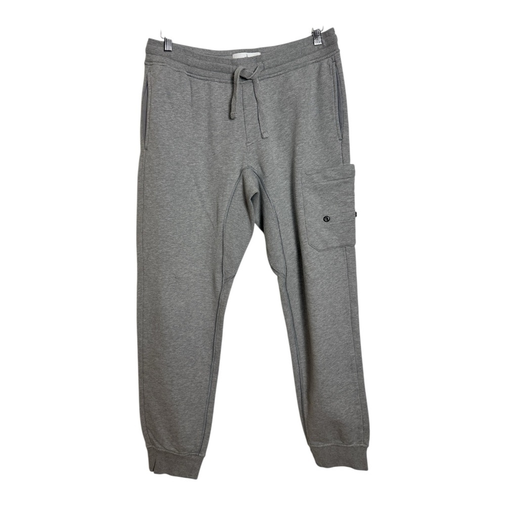 Stone Island Grey Cotton Cargo Joggers Size M